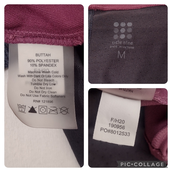 Title Nine Buttah Original Dream Skort 16" Solid Purple Active Athletic Size M - Picture 14 of 14